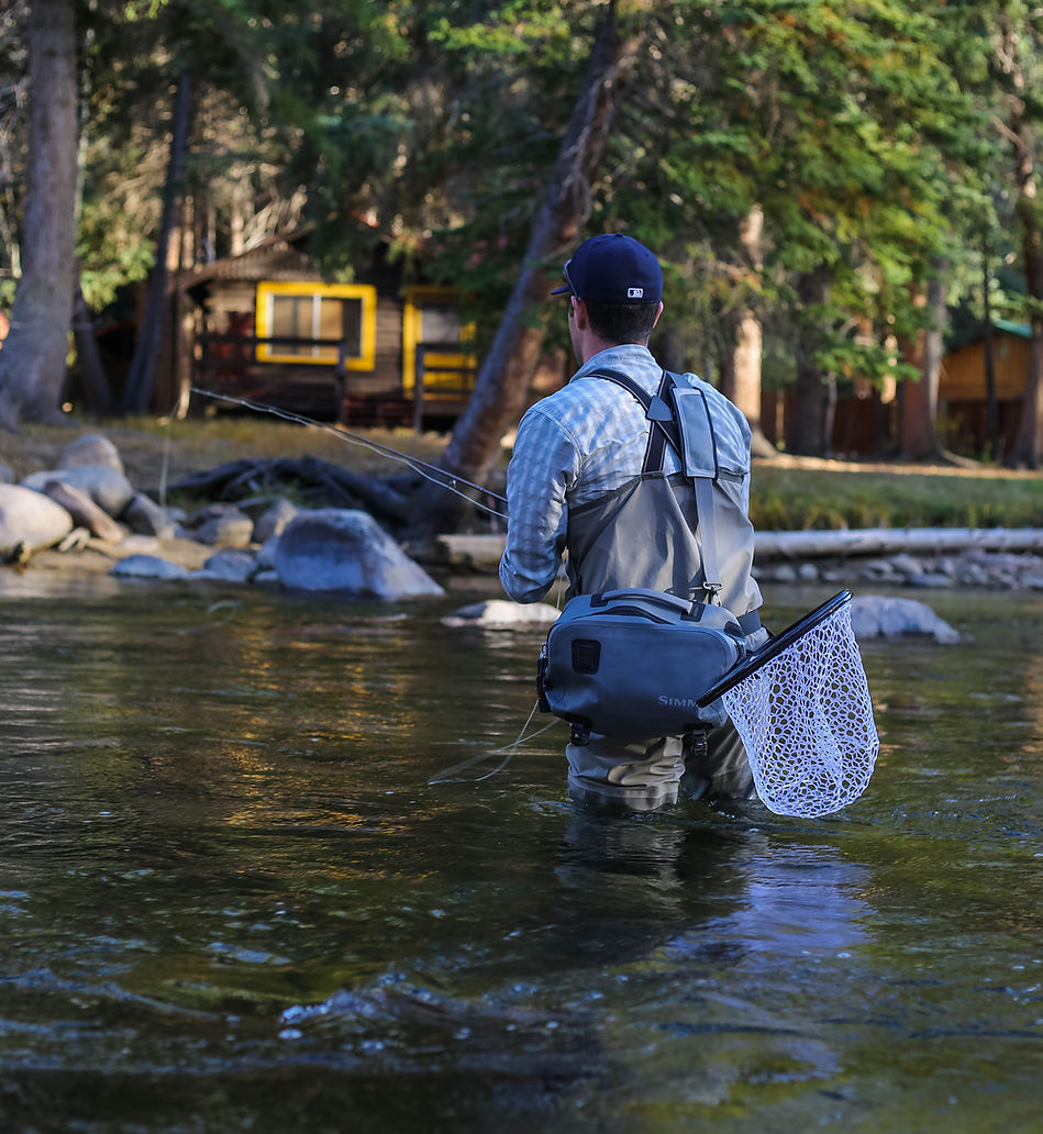 Fly Fishing near Leadville, Colorado