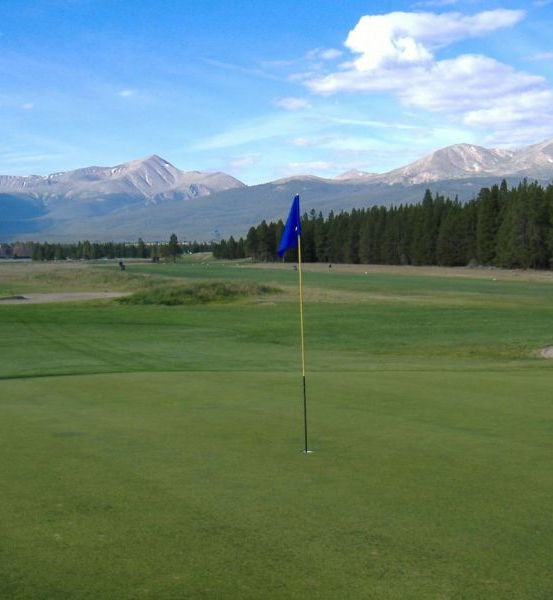 Golf near Leadville, Colorado