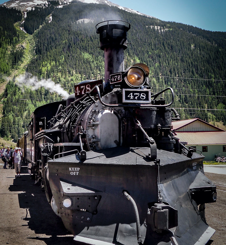 Railroads near Leadville, Colorado
